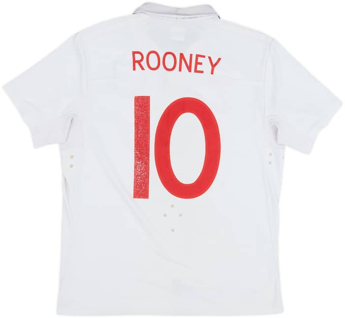 2009-10 England Home Shirt Rooney #10 - 4/10 - (L)
