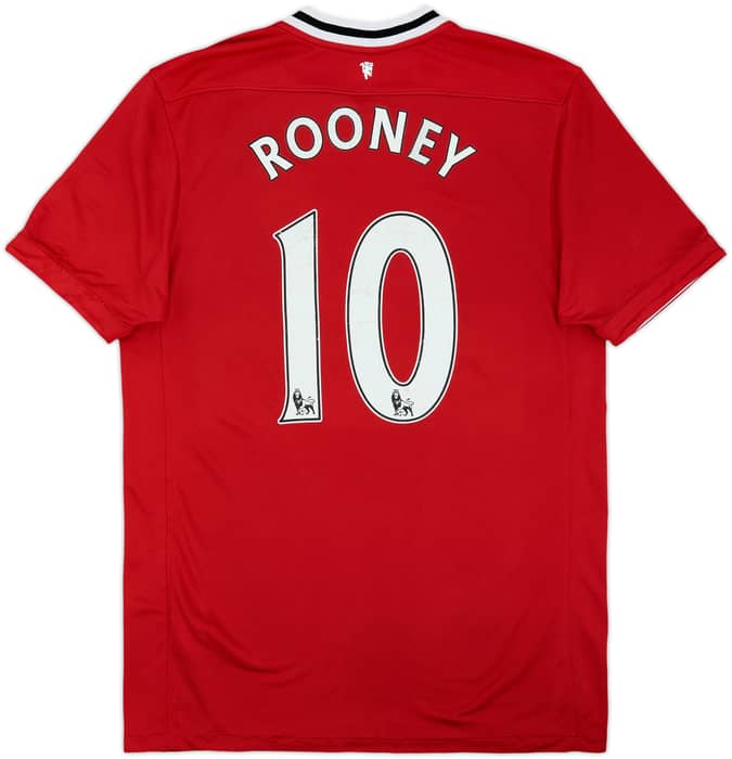 2011-12 Manchester United Home Shirt Rooney #10 - 5/10 - (L)