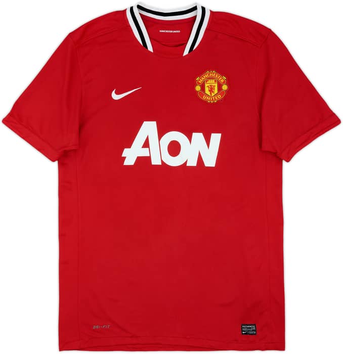 2011-12 Manchester United Home Shirt Rooney #10 - 5/10 - (L)