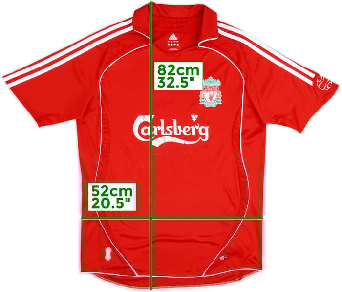 2006-08 Liverpool Home Shirt - 5/10 - (M)