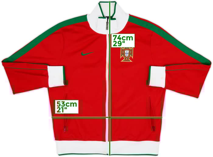 2010-12 Portugal Nike Track Jacket - 6/10 - (L)
