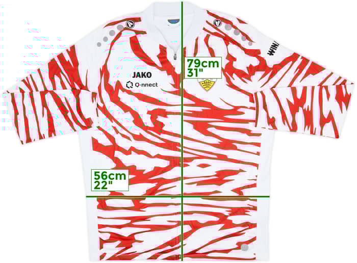 2024-25 Stuttgart Jako Track Jacket - 8/10 - (XL)