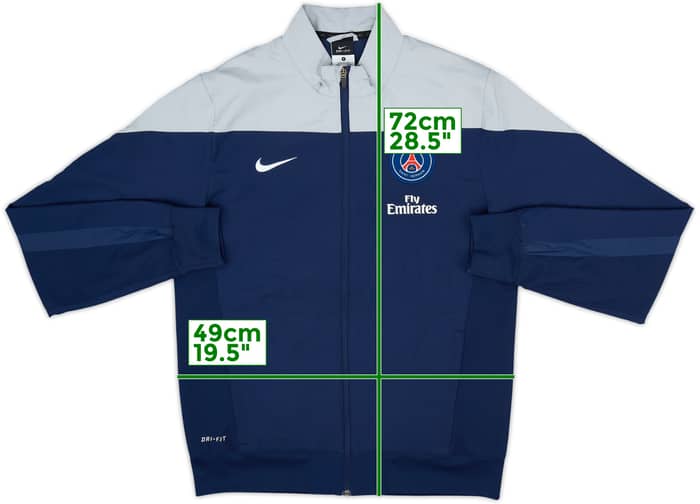 2013-14 Paris Saint-Germain Nike Track Jacket - 8/10 - (S)