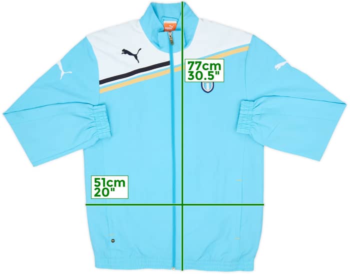 2011-12 Lazio Puma Track Jacket - 7/10 - (XL.Boys)