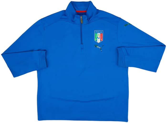 2006-07 Italy Puma 1/4 Zip Drill Top - 4/10 - (M)
