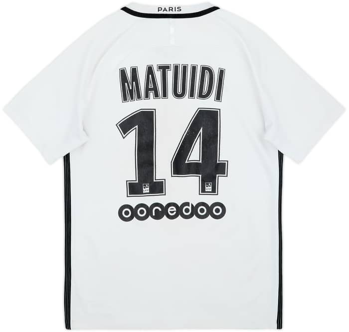 2016-17 Paris Saint-Germain Third Shirt Matuidi #14 - 4/10 - (S)