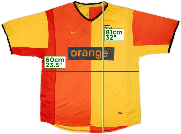 2001-02 Lens Home Shirt - 5/10 - (XL)