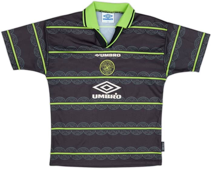 1998-99 Celtic Away Shirt - 8/10 - (XL.Boys)