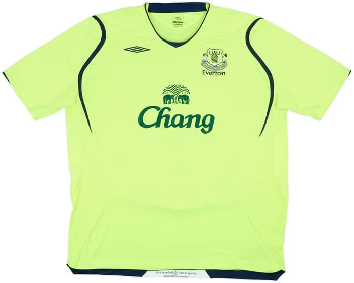 2008-09 Everton Third Shirt Baines #3 - 8/10 - (3XL)