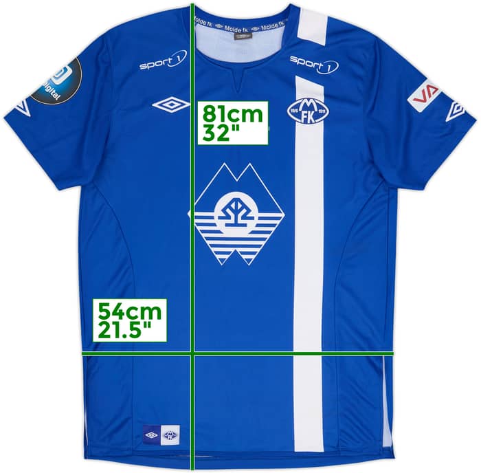 2013 Molde Home Shirt - 7/10 - (XXL)