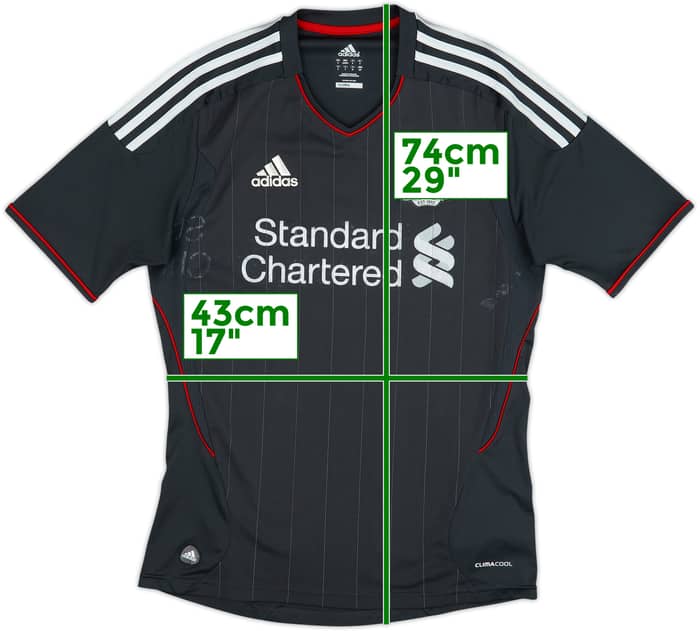 2011-12 Liverpool Away Shirt - 5/10 - (S)