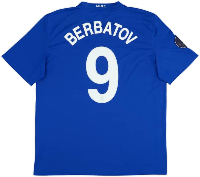 2008-09 Manchester United Third Shirt Berbatov #9 - 6/10 - (XL)