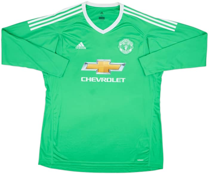 2017-18 Manchester United Authentic GK Shirt De Gea #1 - 5/10 - (XL)