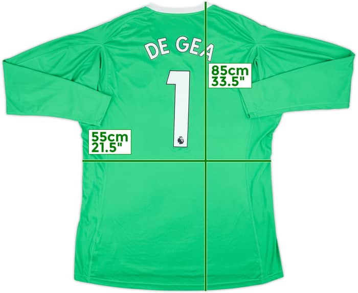 2017-18 Manchester United Authentic GK Shirt De Gea #1 - 5/10 - (XL)