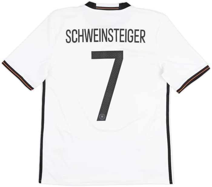 2015-16 Germany Home Shirt Schweinsteiger #7 - 6/10 - (XL.Boys)
