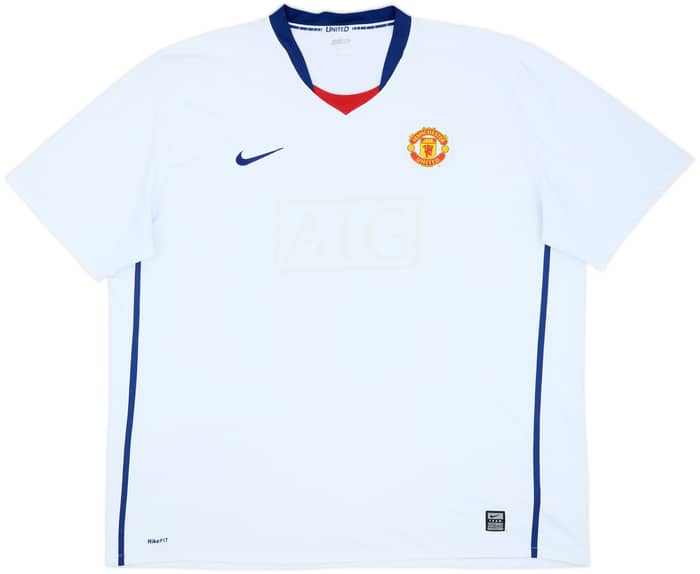 2008-10 Manchester United Away Shirt - 4/10 - (3XL)