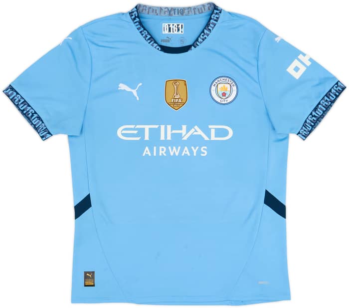2024-25 Manchester City Home Shirt Haaland #9 - 5/10 - (L)