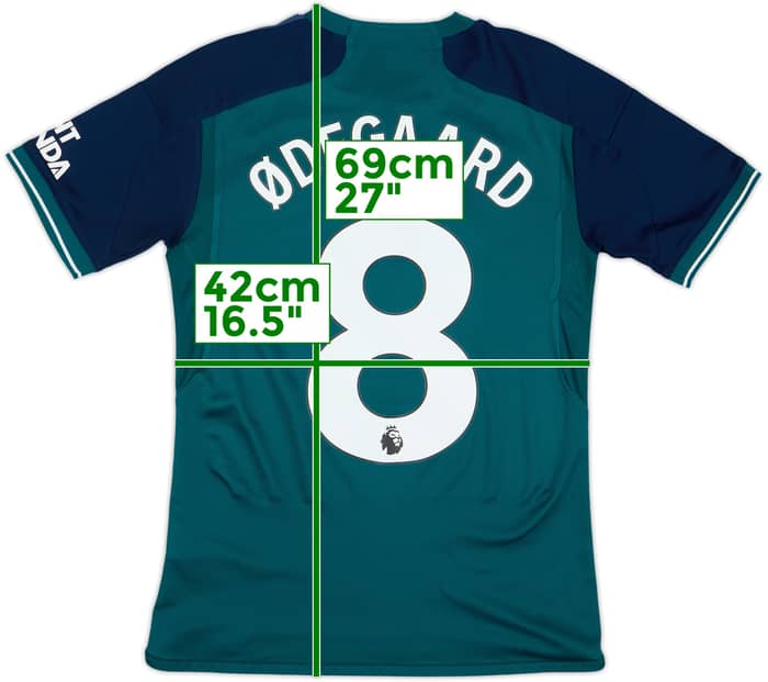 2023-24 Arsenal Third Shirt Odegaard #8 - 7/10 - (XS)