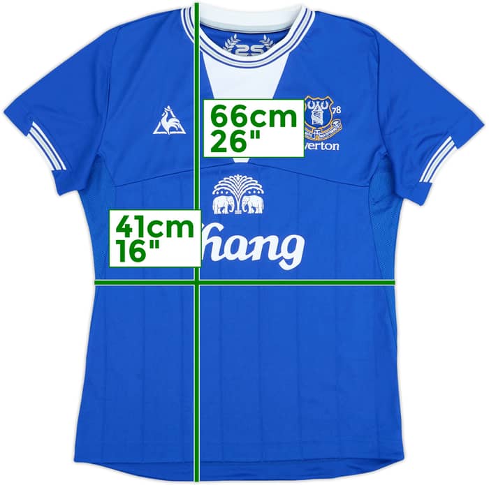 2009-10 Everton Home Shirt - 8/10 - (Women's M