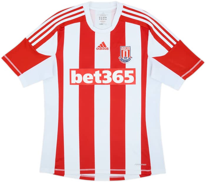 2012-13 Stoke '150 Years' Home Shirt Crouch #25 - 8/10 - (M)