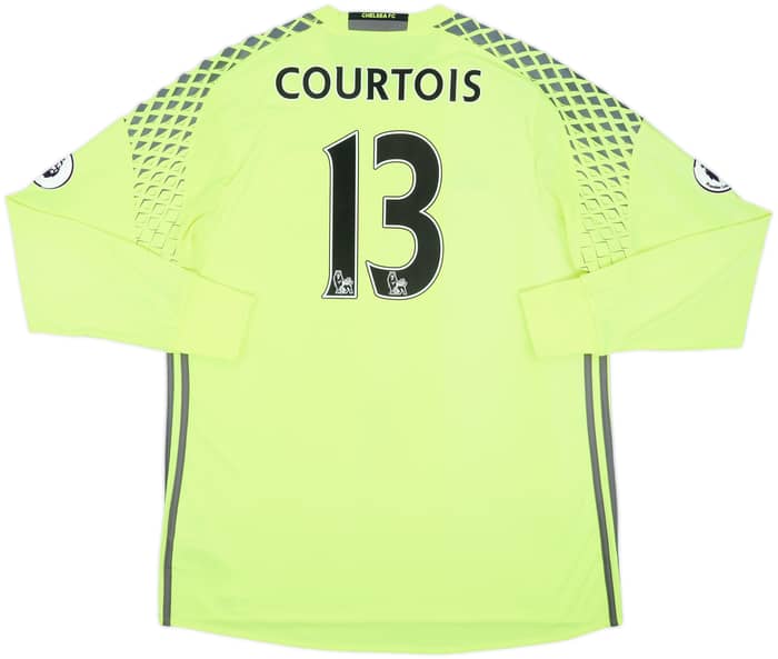 2016-17 Chelsea GK Shirt Courtois #13 - 9/10 - (XL)