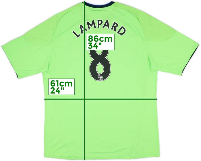 2010-11 Chelsea Third Shirt Lampard #8 - 9/10 - (XXL)
