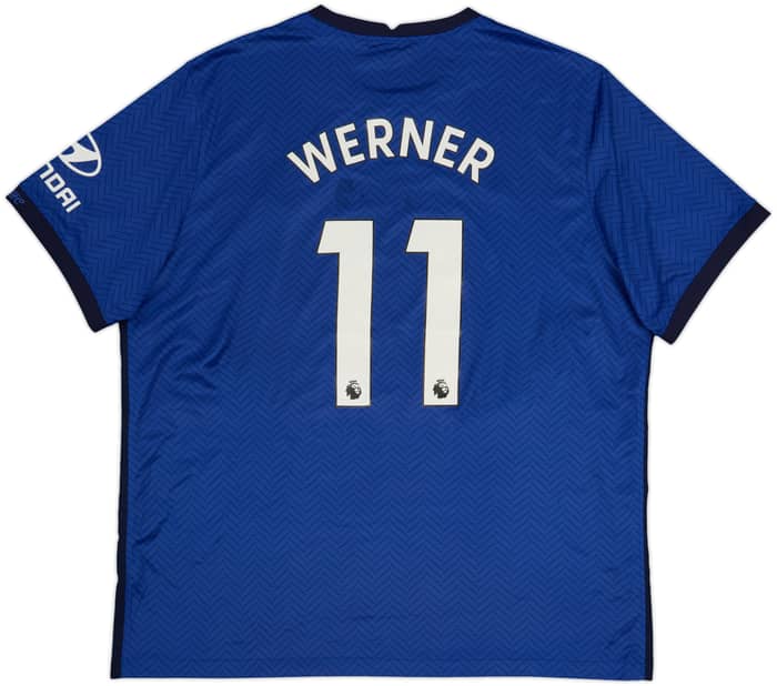 2020-21 Chelsea Home Shirt Werner #11 - 6/10 - (XXL)