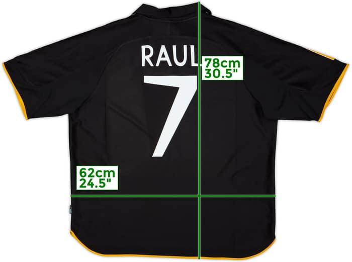 1999-00 Real Madrid adidas Reissue Away Shirt Raul #7 (L)