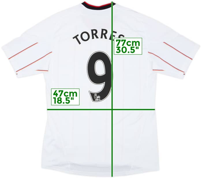 2010-11 Liverpool Away Shirt Torres #9 - 6/10 - (M)