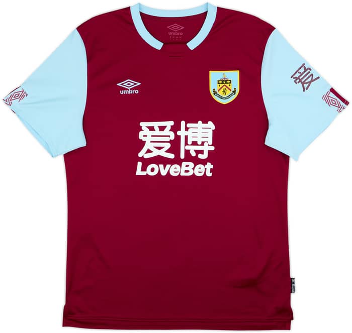 2019-20 Burnley Home Shirt Barnes #10 - 8/10 - (L)
