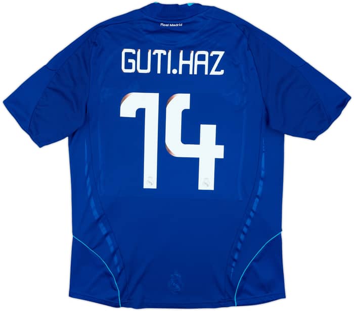 2008-09 Real Madrid Away Shirt Guti. Haz #14 - 7/10 - (L)
