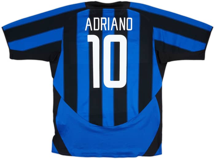 2003-04 Inter Milan Home Shirt Adriano #10 - 5/10 - (L)