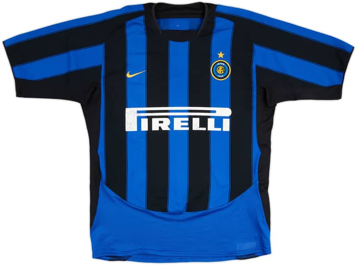 2003-04 Inter Milan Home Shirt Adriano #10 - 5/10 - (L)