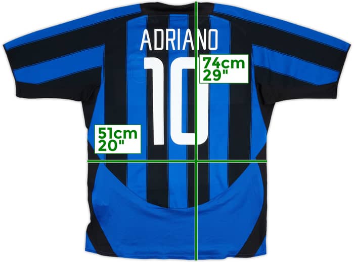 2003-04 Inter Milan Home Shirt Adriano #10 - 5/10 - (L)