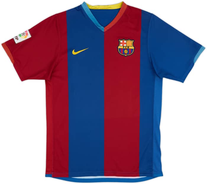 2006-07 Barcelona Home Shirt Messi #19 - 5/10 - (M)