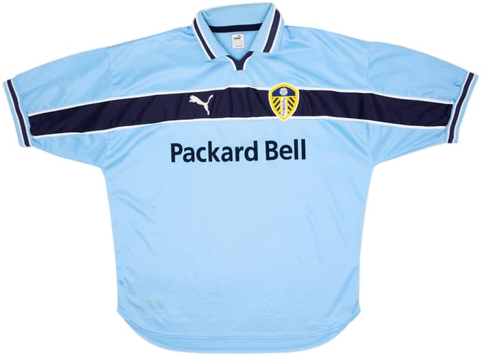1999-00 Leeds United Away Shirt Kewell #10 - 8/10 - (XL)