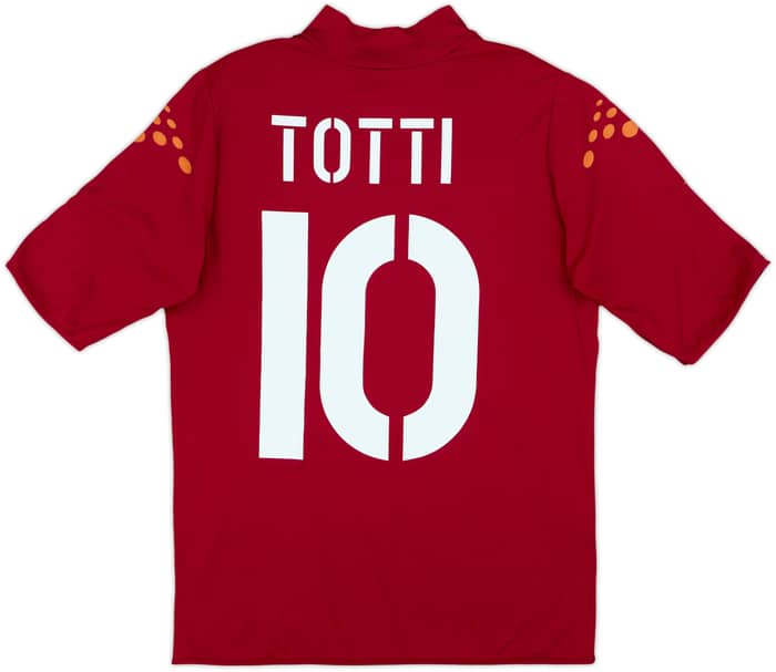 2003-04 Roma Home Shirt Totti #10 - 5/10 - (S)