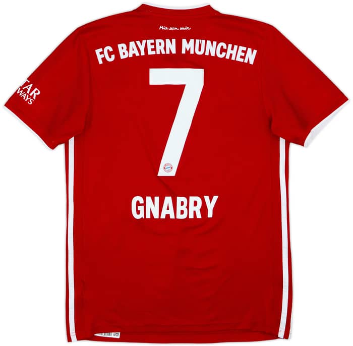 2020-21 Bayern Munich Home Shirt Gnabry #7 - 8/10 - (S)