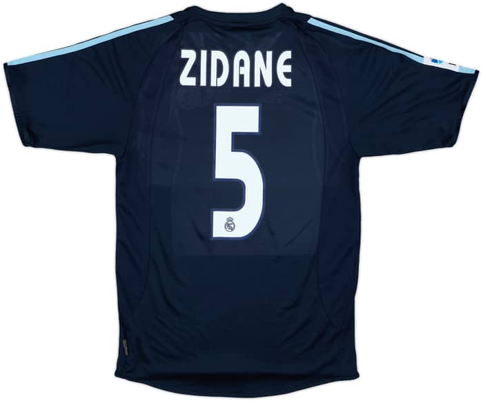 2003-04 Real Madrid Away Shirt Zidane #5 - 6/10 - (S)