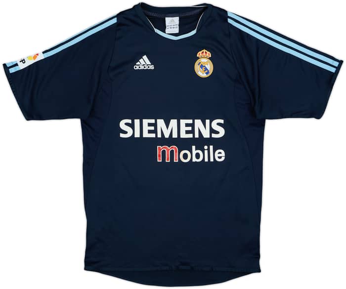 2003-04 Real Madrid Away Shirt Zidane #5 - 6/10 - (S)