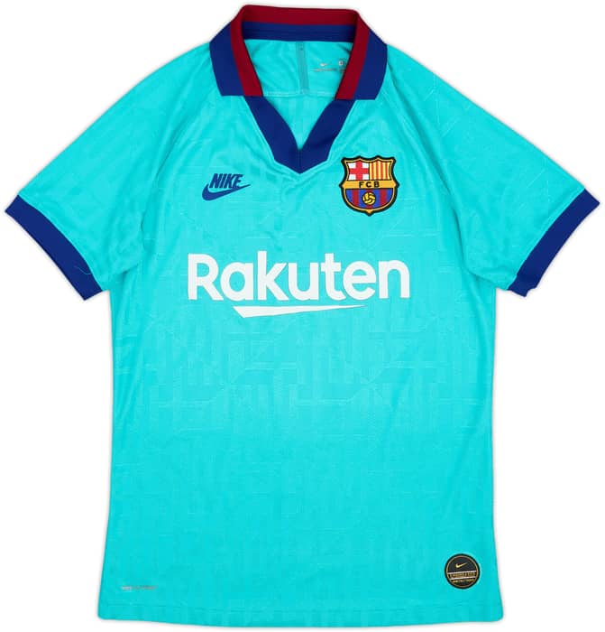 2019-20 Barcelona Authentic Third CL Shirt Messi #10 - 7/10 - (S)