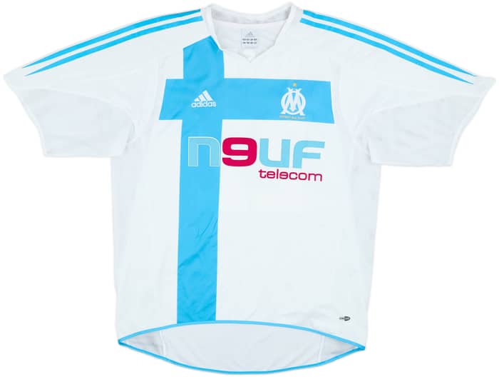 2004-05 Olympique Marseille Home Shirt Nasri #22 - 8/10 - (L)