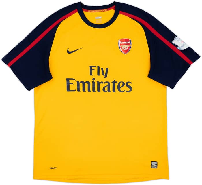 2008-09 Arsenal Away Shirt Nasri #8 - 5/10 - (XL)