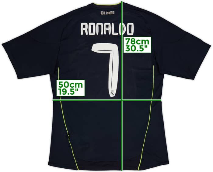 2010-11 Real Madrid Away Shirt Ronaldo #7 - 6/10 - (L)