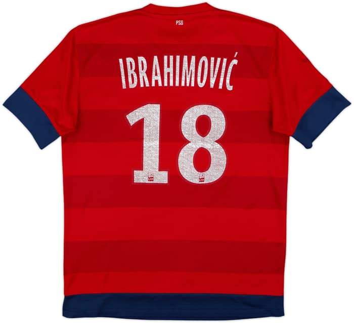 2012-13 Paris Saint-Germain Away Shirt Ibrahimovic #18 - 5/10 - (M)
