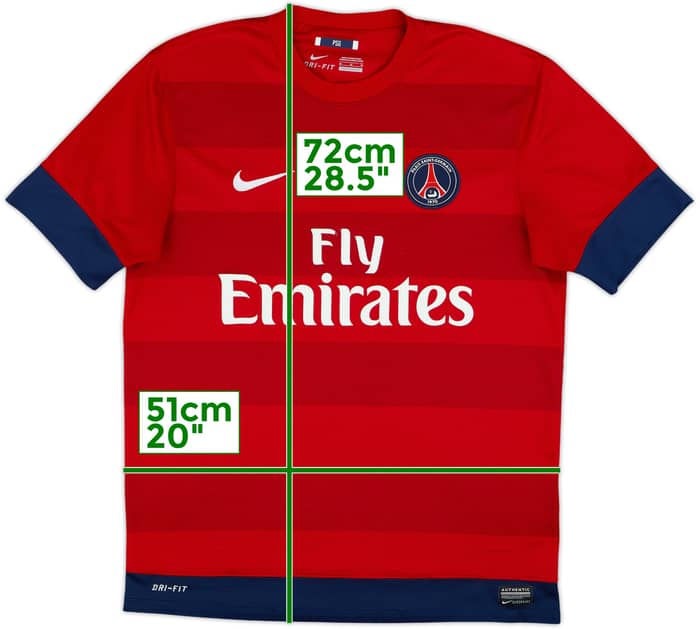 2012-13 Paris Saint-Germain Away Shirt Ibrahimovic #18 - 5/10 - (M)