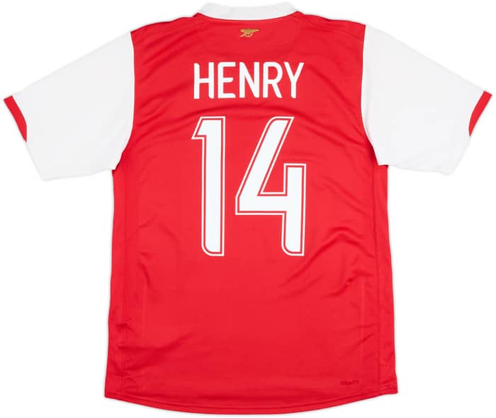 2006-08 Arsenal Home Shirt Henry #14 - 6/10 - (S)