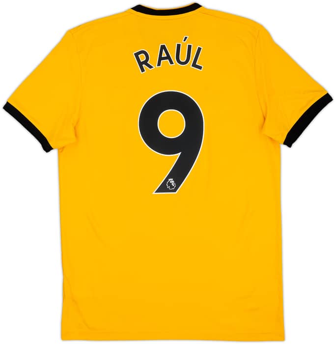 2018-19 Wolves Home Shirt Raul #9 - 9/10 - (M)