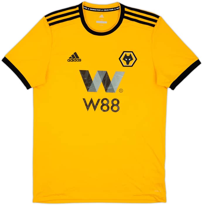 2018-19 Wolves Home Shirt Raul #9 - 9/10 - (M)