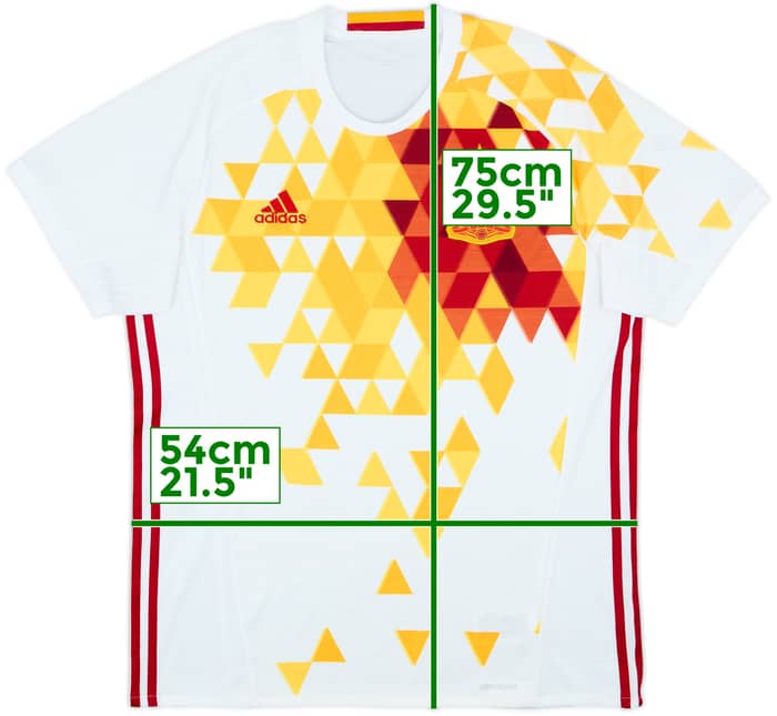 2016-17 Spain Away Shirt - 7/10 - (L)